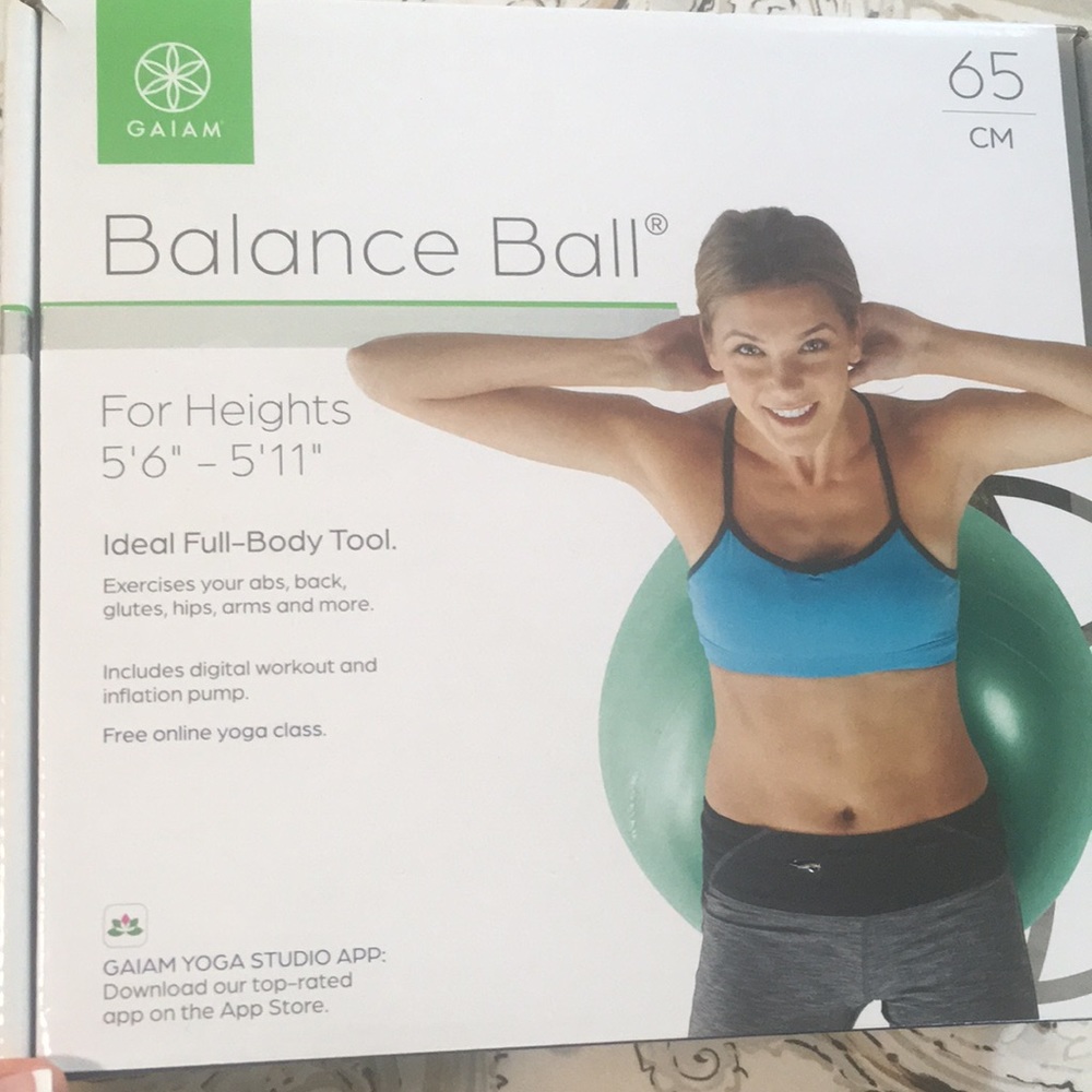 🆕 Exercise ball